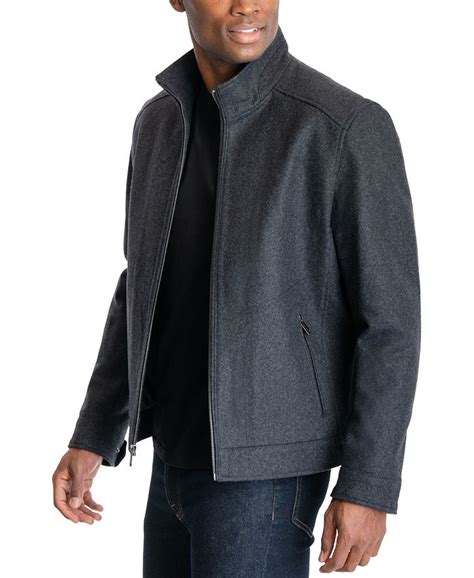 michael kors suede jacket mens|michael kors men's hipster jacket.